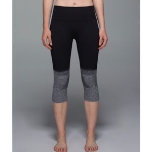 Lululemon Seamlessly Street Ombré Crop Sz. 10