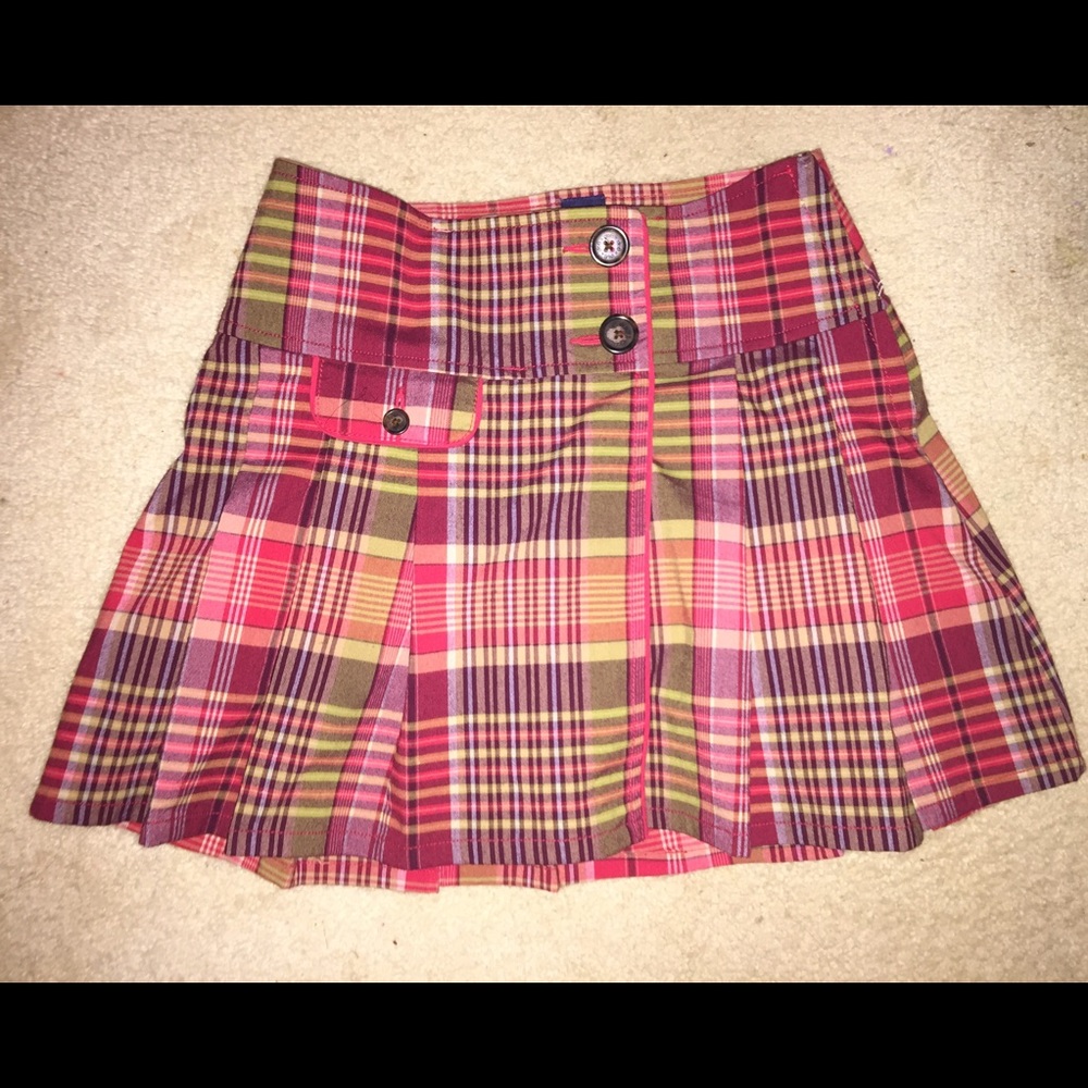 | GAP Kids plaid skirt |