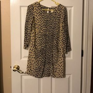 short print dress size 0