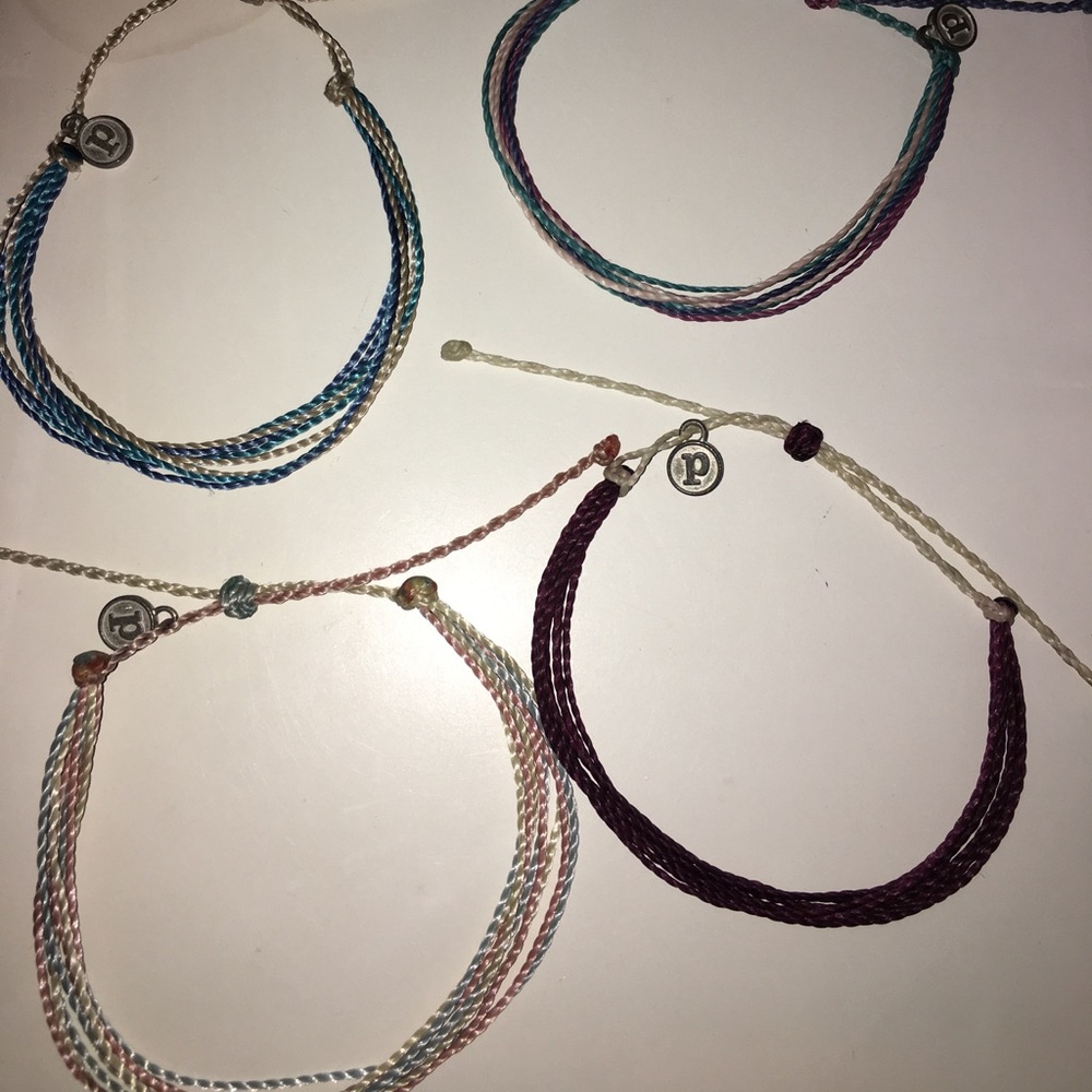 4 Pura Vida bracelets