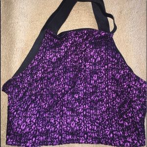 Nasty Gal Cross-back crop top