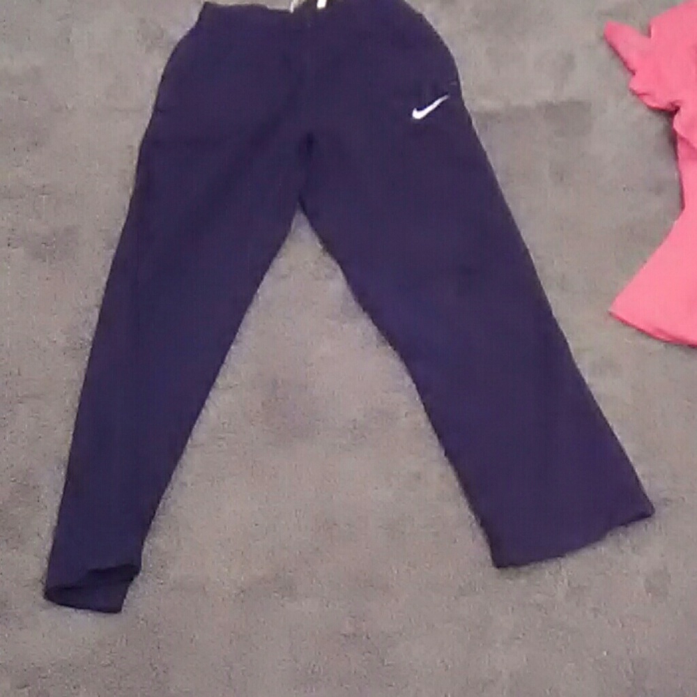 Black and White Nike Sweats