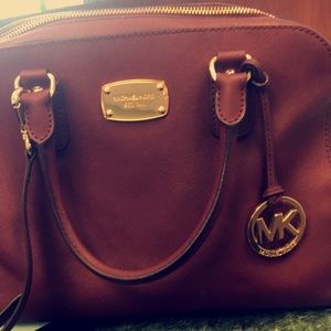 Burgundy MK purse