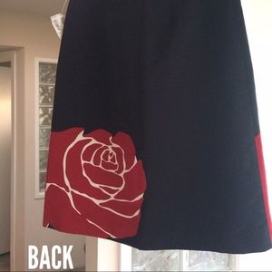 **NWT** Harold's RED ROSE🌹Skirt! Beautiful!!!