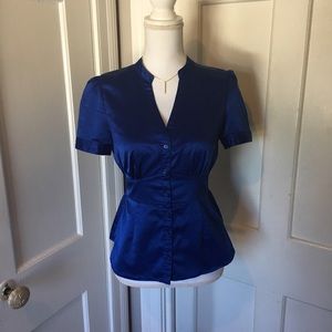 H&M blue blouse