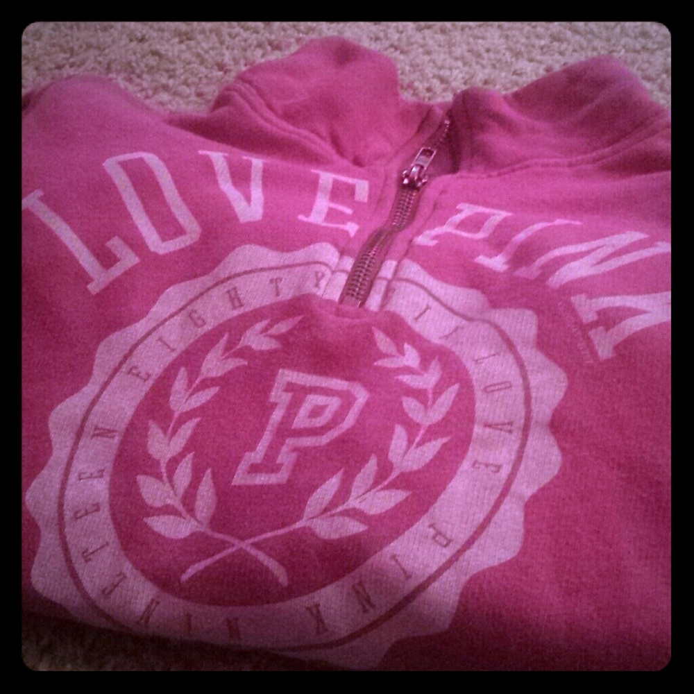💓VS Pink 1/4 Zip 💓