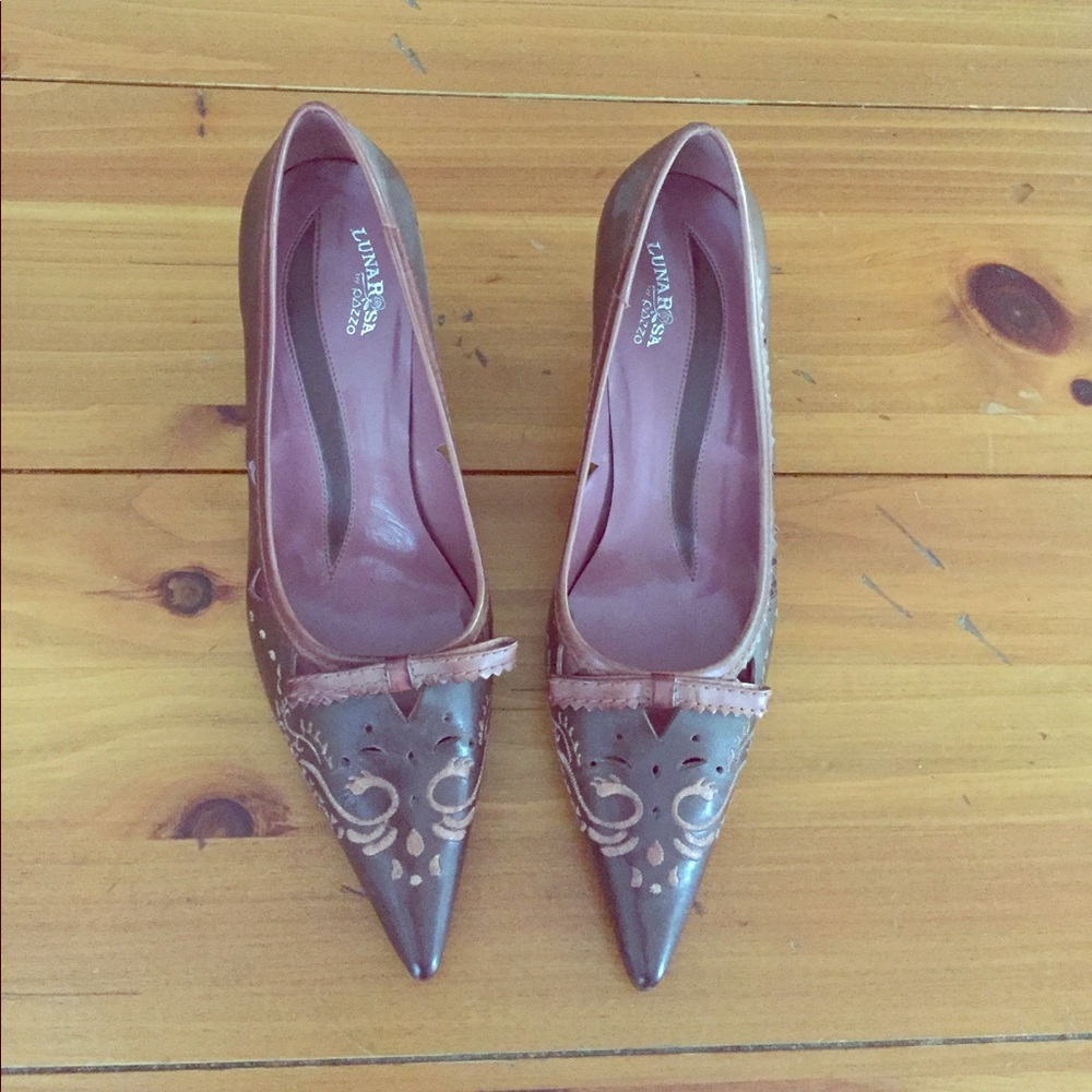 Luna Rosa by Pazzo "Joyful" Kitten Heels