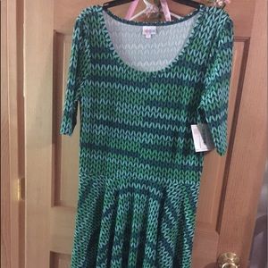 XL Lularoe Nicole dress