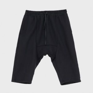 OAK black drop-crotch sweatshorts