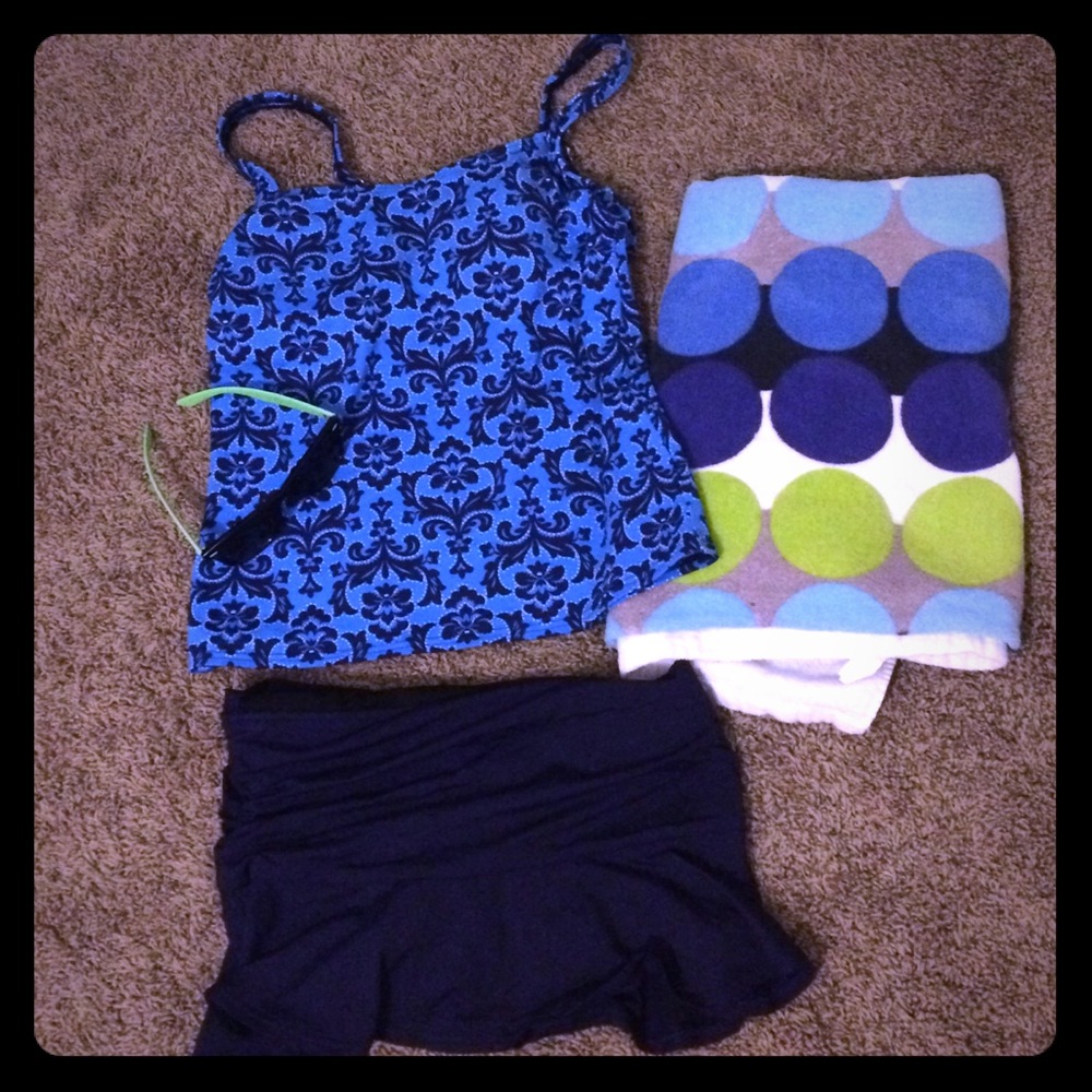 Lands' End tankini