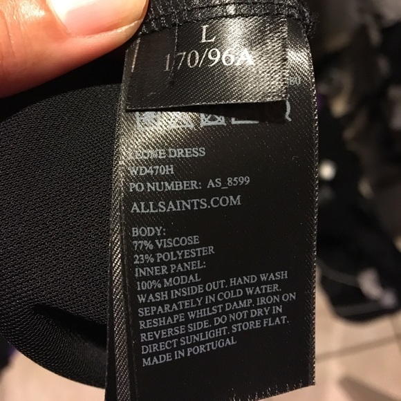 All Saints Leone dress - Picture 2 of 2