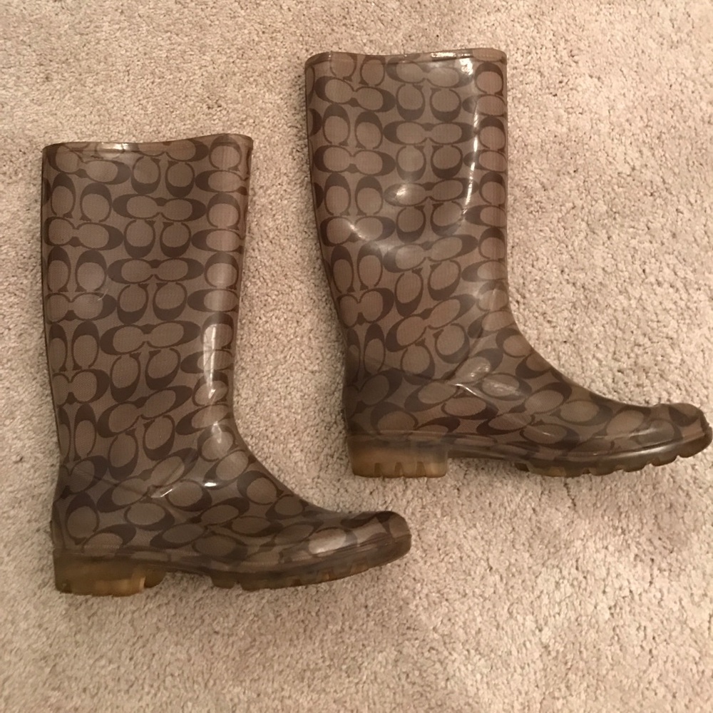 Coach Rain Boots