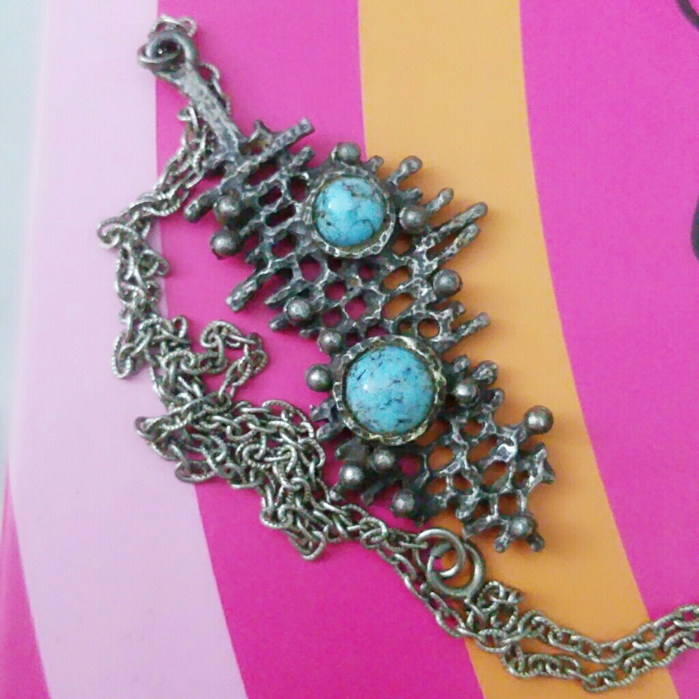 Artistic Turquoise Pendant