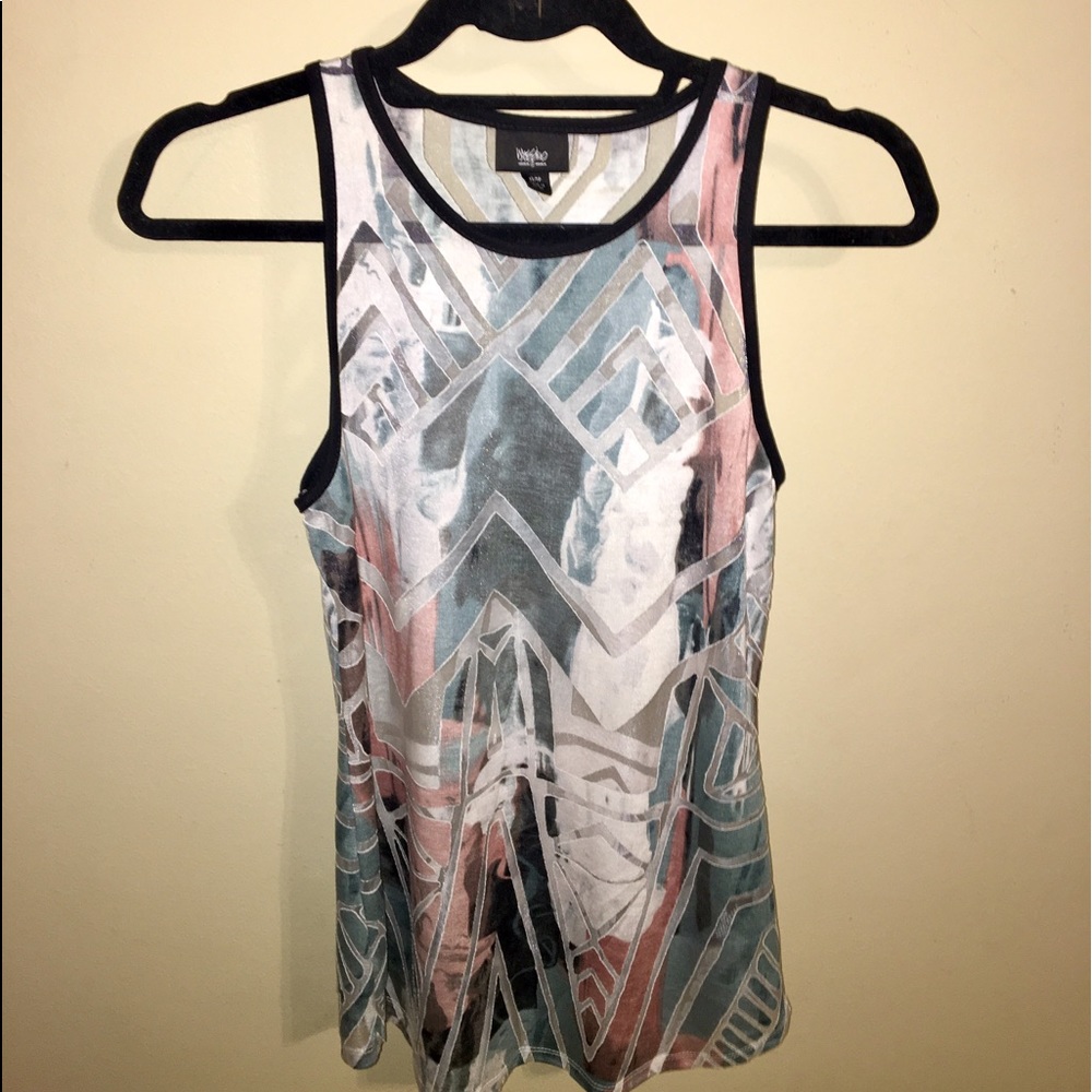 Sheer athleisure top