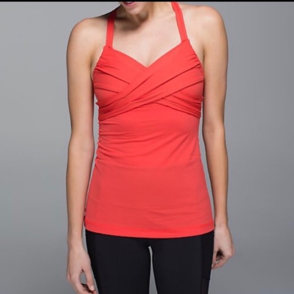 Lululemon wrap around shirt(never worn)