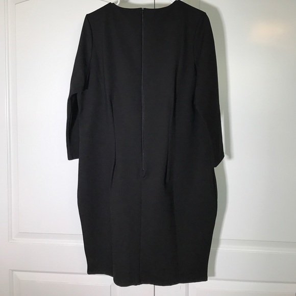 NWT Caged Black Bodycon Dress with Black SZ 2x - Picture 3 of 3