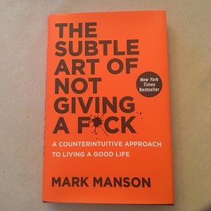 Book 📚 The subtle art of not giving a f💥ck