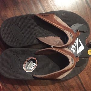 Brand New Leather Reefs with TQT