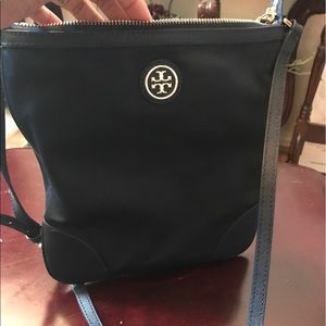 Tory Burch Dena Nylon Navy Normandy Blue CrossBody
