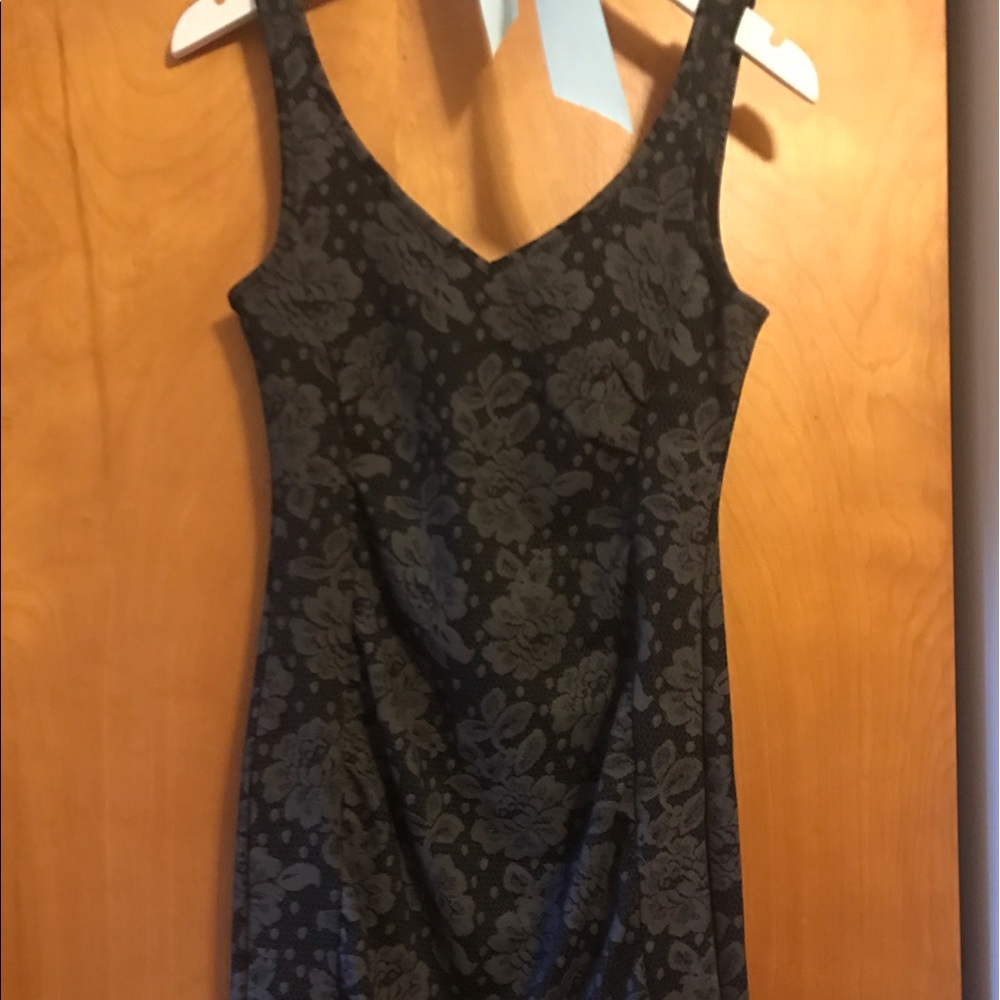 Never worn** Black stretch mini dress