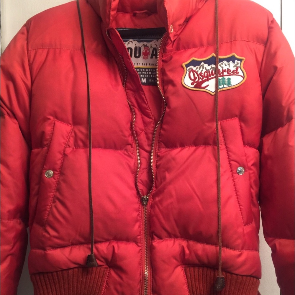 DSQUARED2 Quilted Goose Down Puffer