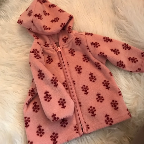 Old navy fleece zip up hoodie - Picture 1 of 4