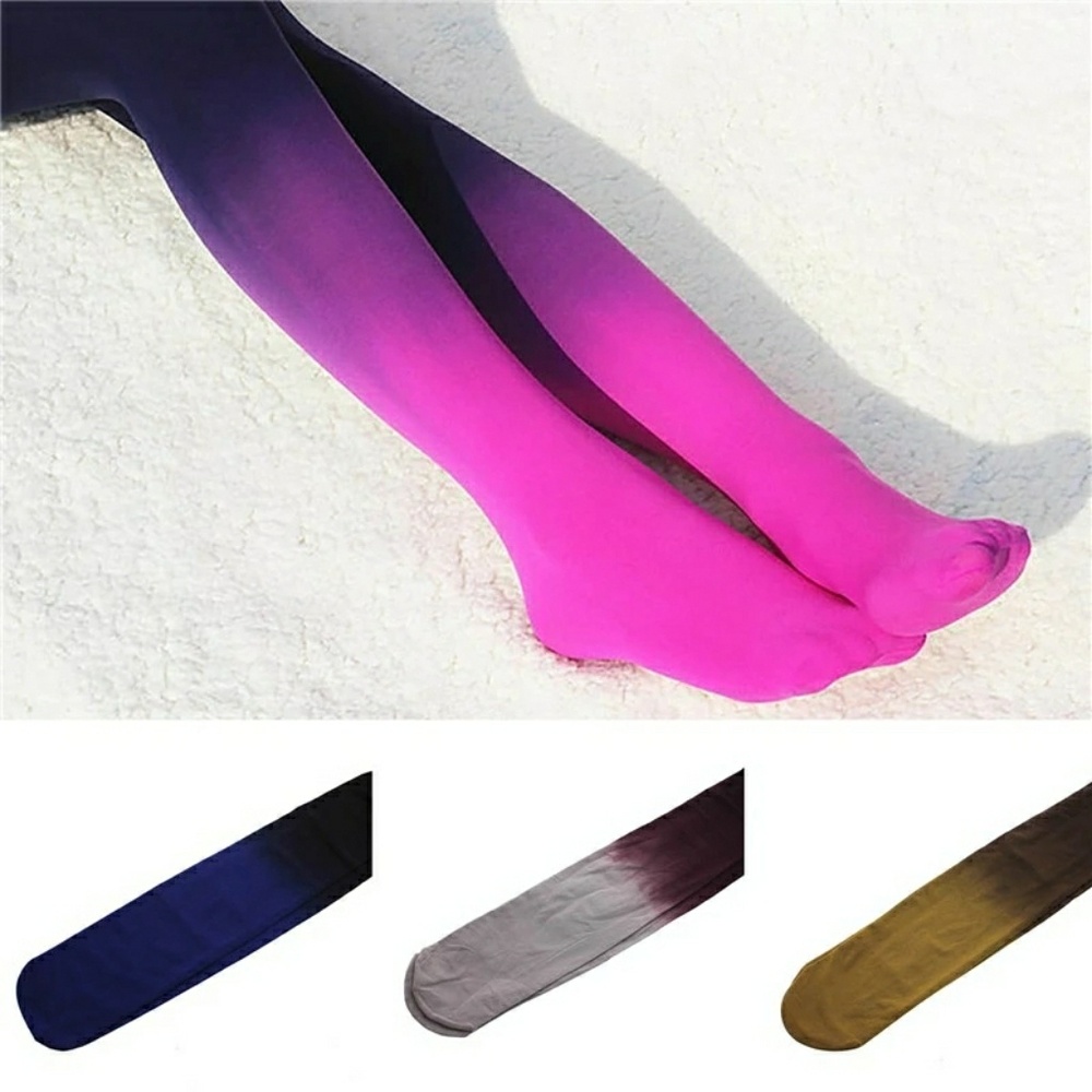 Girl's Opaque Ombre Tights