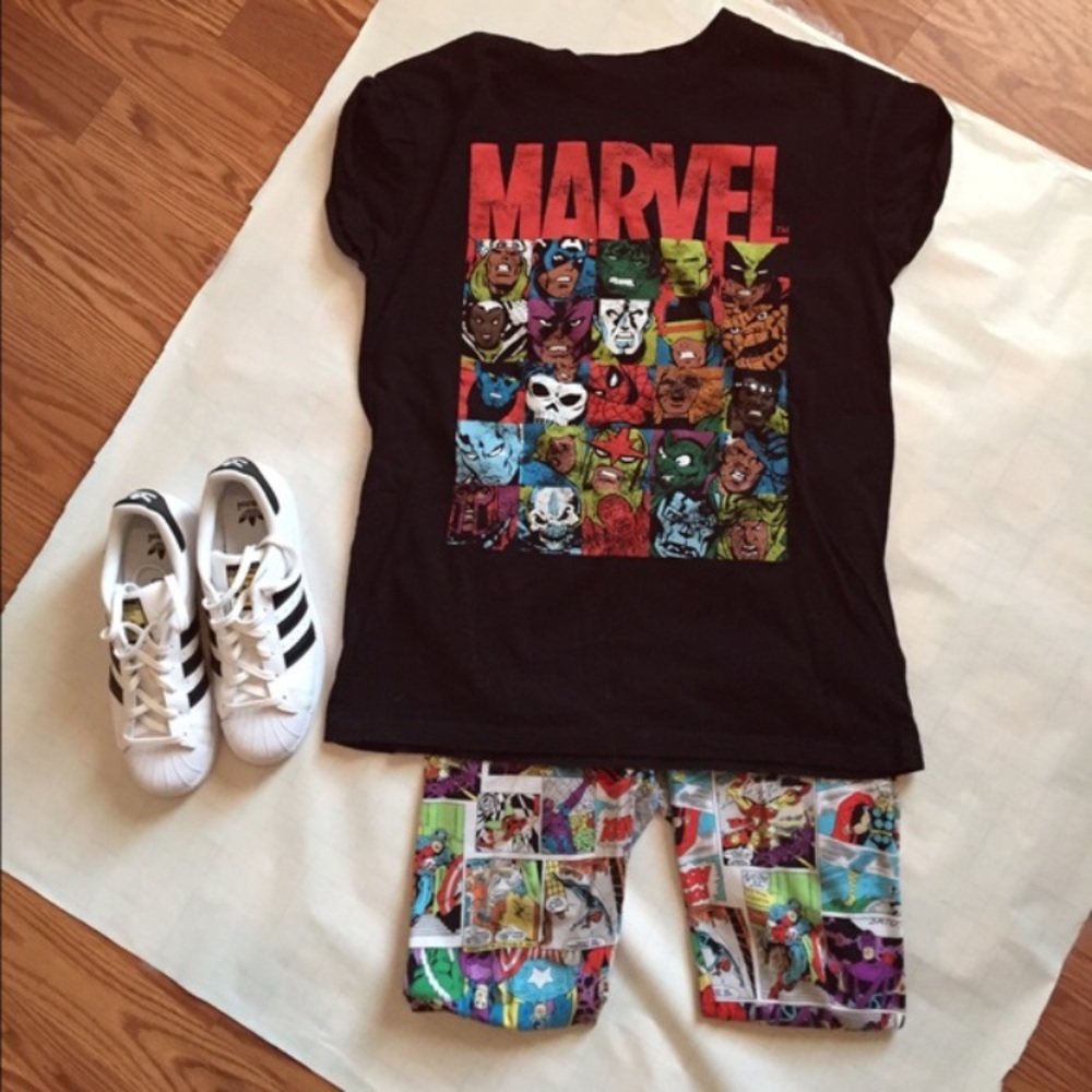 soft marvel tee
