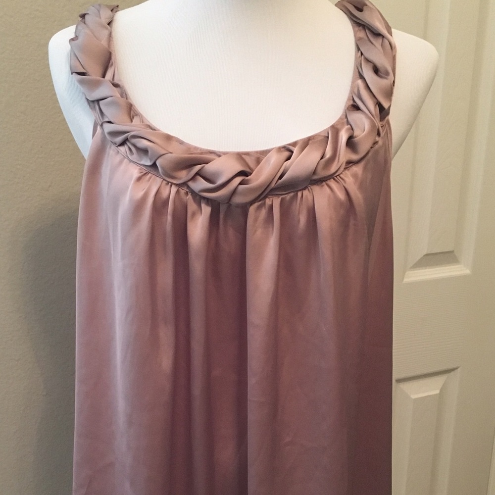Mauve Satin Cami