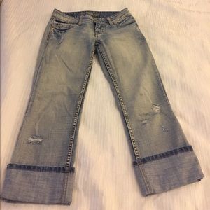 American Eagle crop jeans