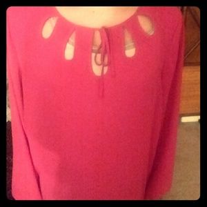 XL hot pink shirt