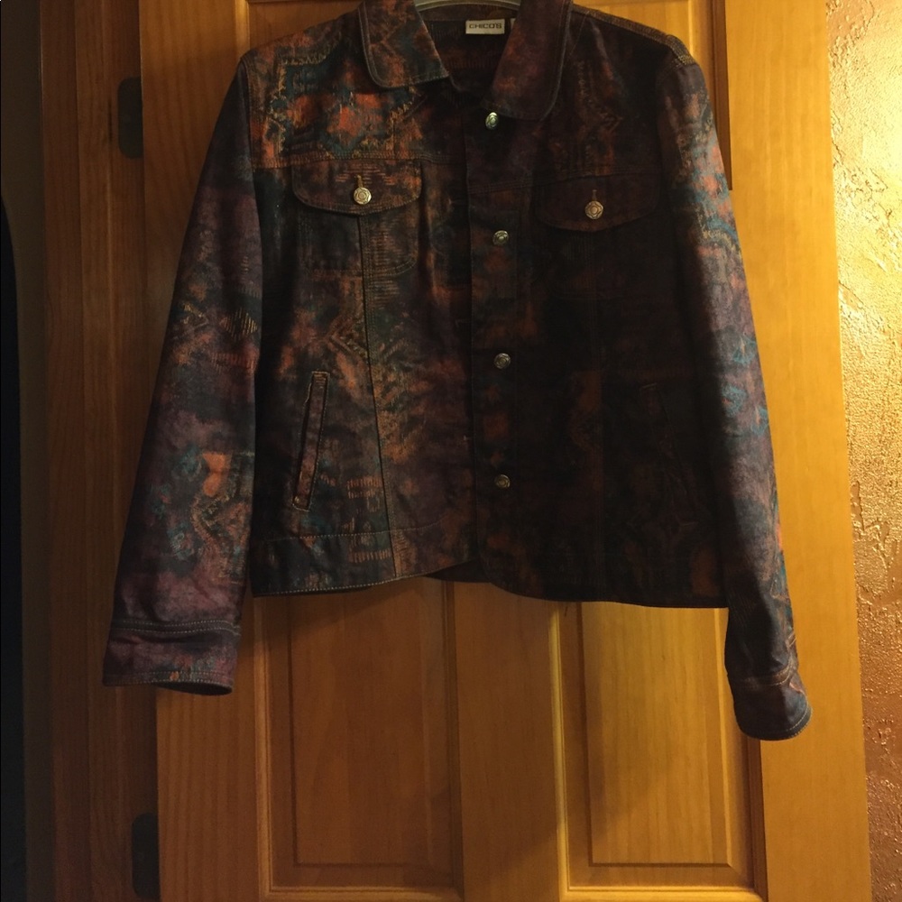 Chico's denim jacket