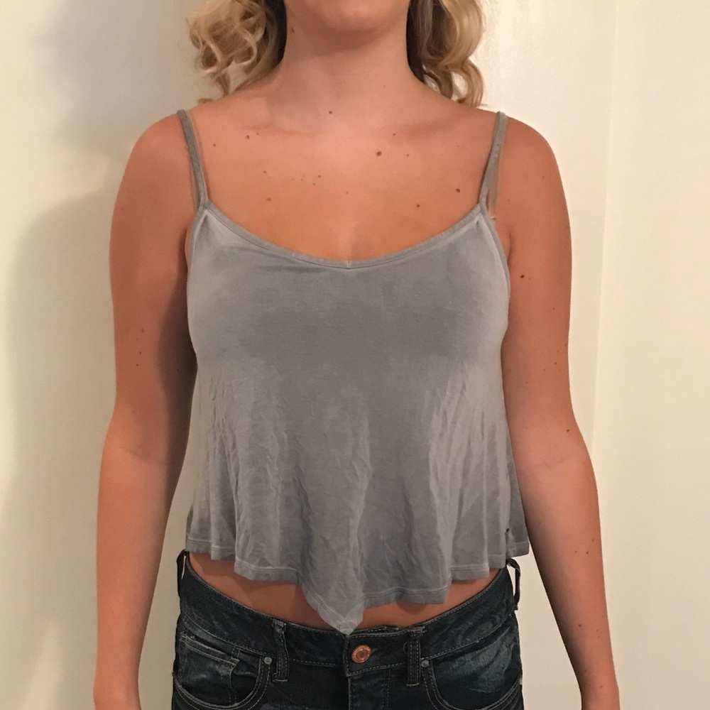American Eagle Soft and Sexy Triangle Tank