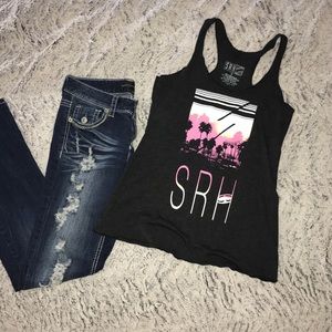 SRH racerback tank