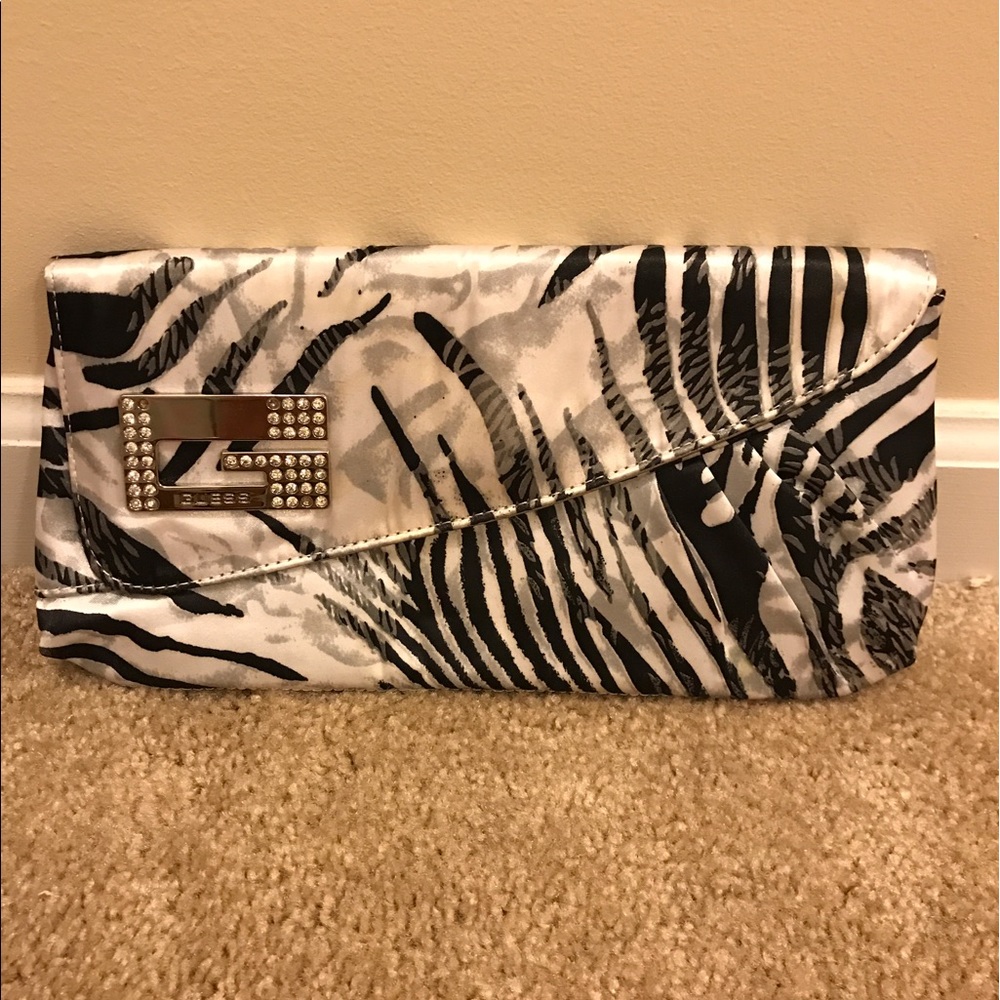 Guess Zebra Print Clutch