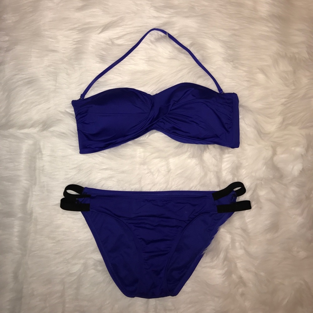 Royal blue two piece