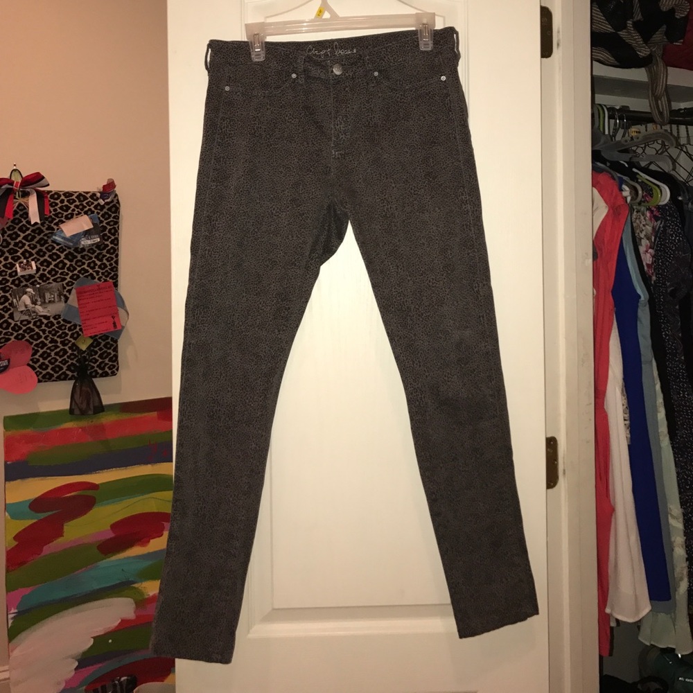 Chip & Pepper cheetah print skinny jeans
