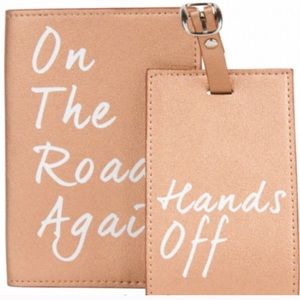 Passport holder and luggage tag