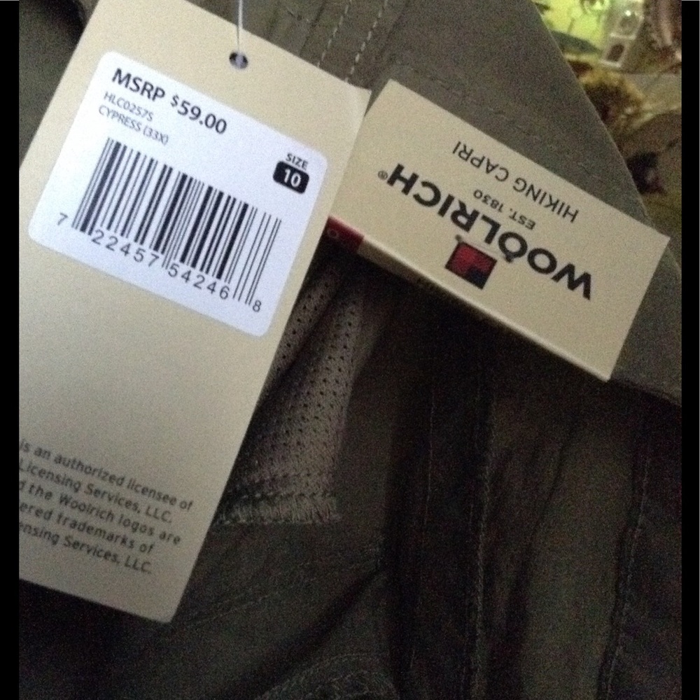 Woolrich Cypress Hiking Capris - Picture 4 of 5