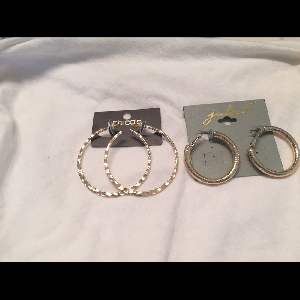 Earrings gold plated