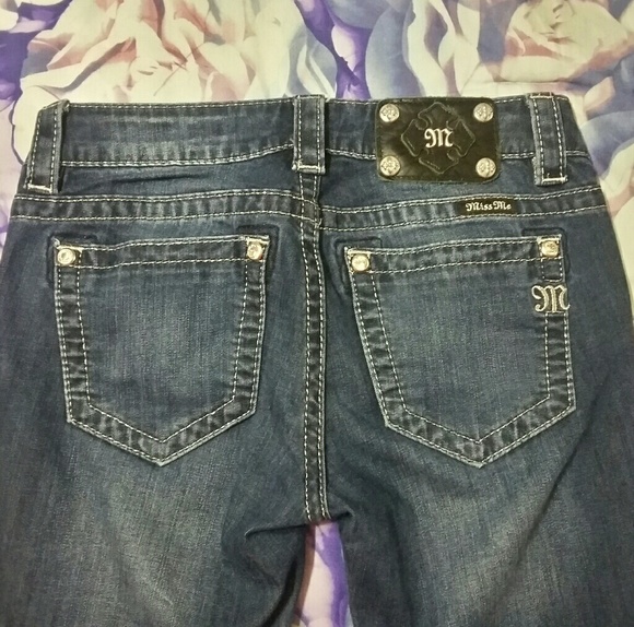 Embellished Miss Me Skinny Jeans - Picture 2 of 5