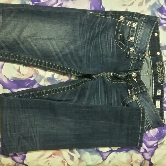 Embellished Miss Me Skinny Jeans - Picture 3 of 5