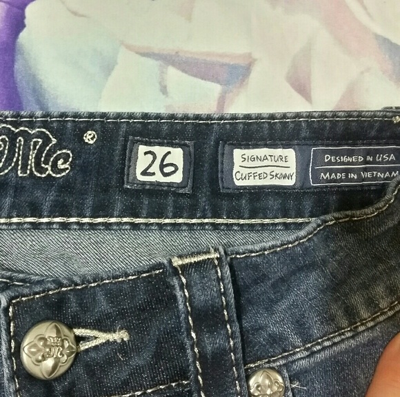 Embellished Miss Me Skinny Jeans - Picture 4 of 5