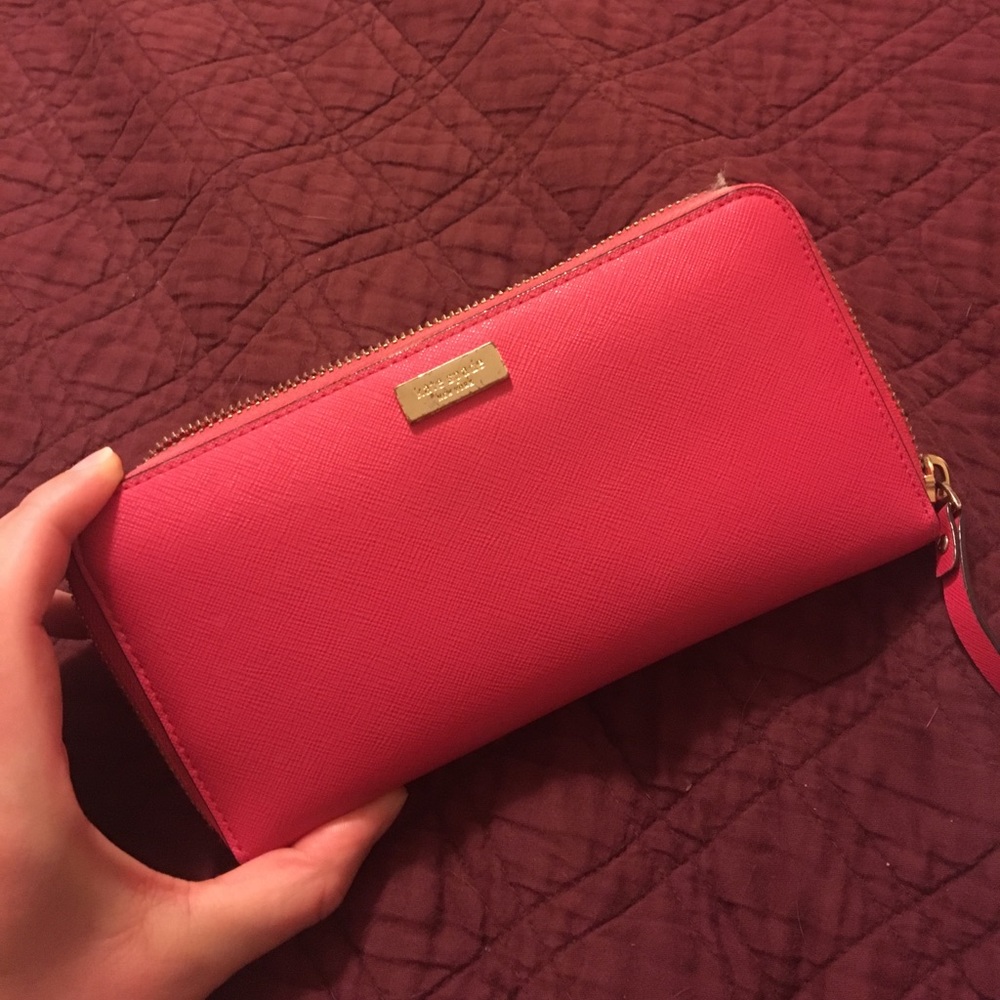 Pink Kate Spade wallet
