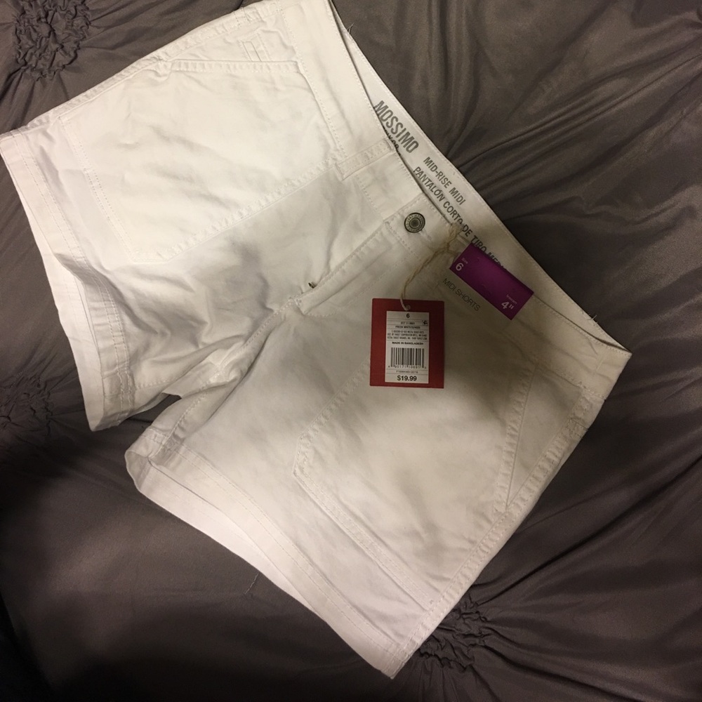 Mossimo White Shorts