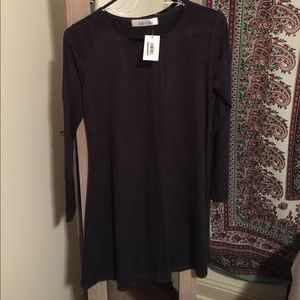 Fab'rik dark gray long sleeve dress!