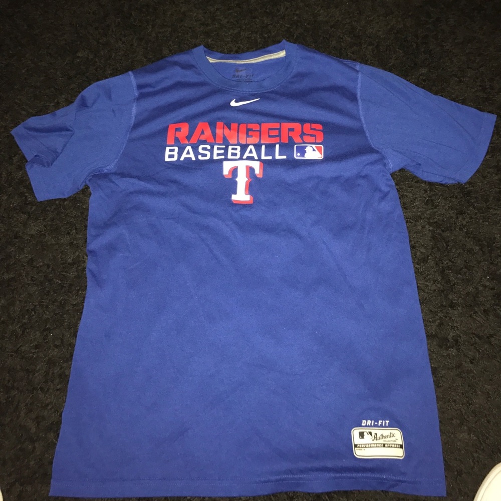 Nike dri-fit Texas rangers shirt