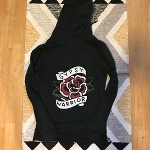 Gypsy warrior zip up hoodie