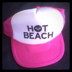 Hot Pink Hot Beach Trucker Hat