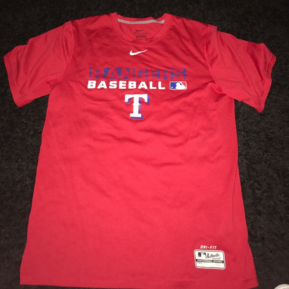 Nike dri-fit Texas rangers shirt